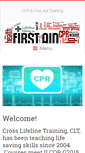 Mobile Screenshot of crosslifeline.com
